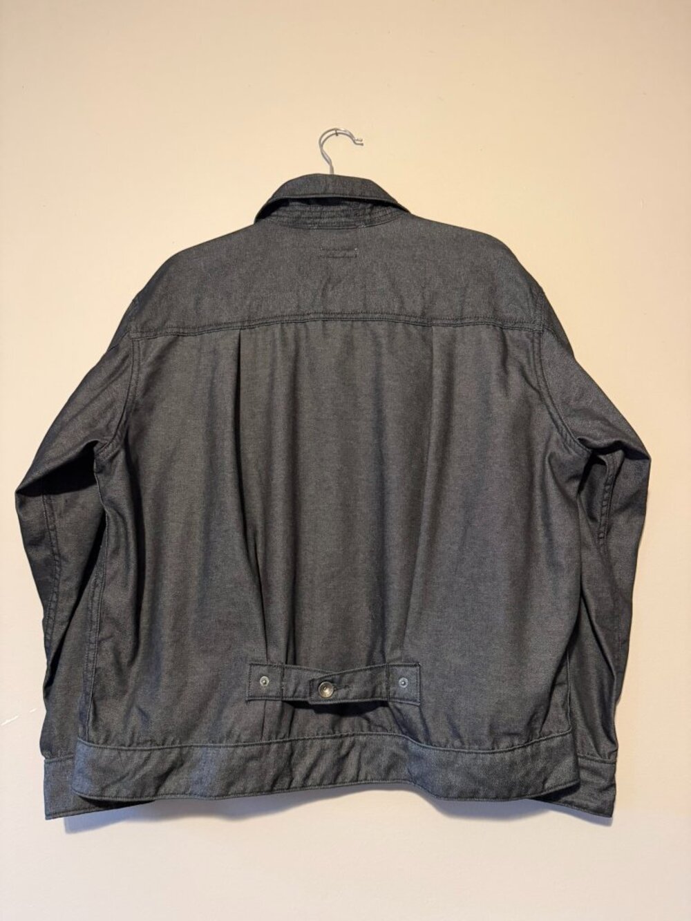 ENGINEERED GARMENTS Type III Trucker Jacket "Black CP Denim" - XS - Picture 3 of 9